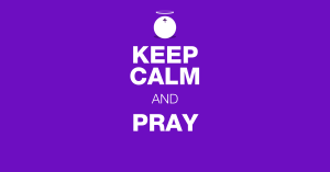 Hallow App Response to Covid-19 - Keep Calm and Pray