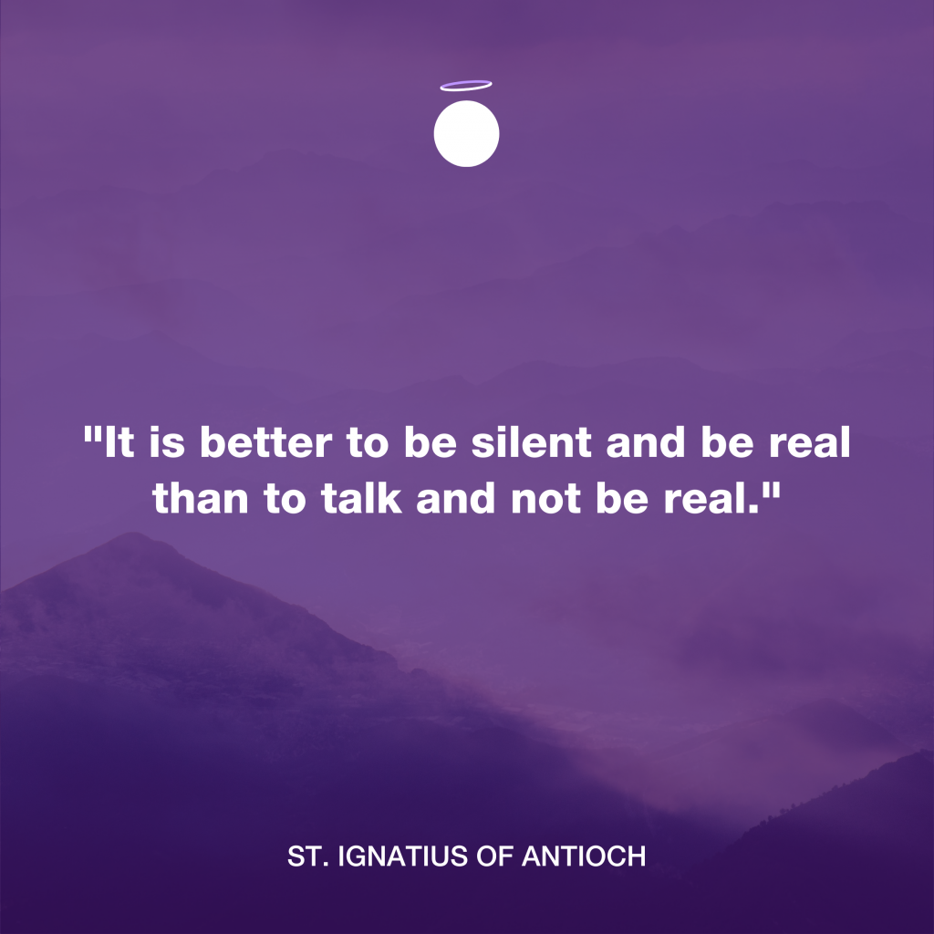 Hallow Daily Quote - Silence