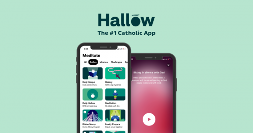 #1 Catholic Meditation App - Hallow App
