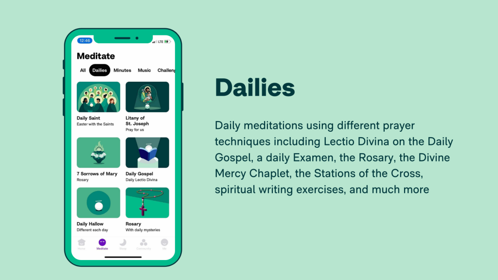 Hallow App - Schools - Dailies