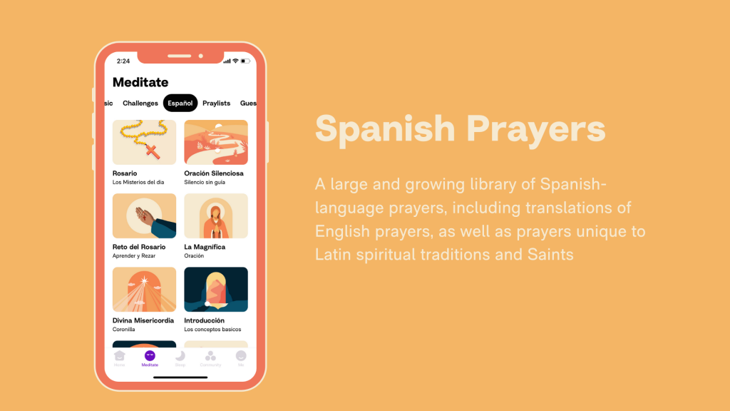 Hallow App - Schools - Spanish Prayers