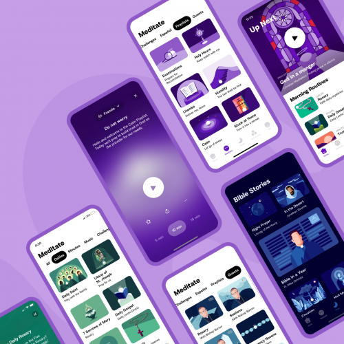 Hallow Catholic App Screenshots