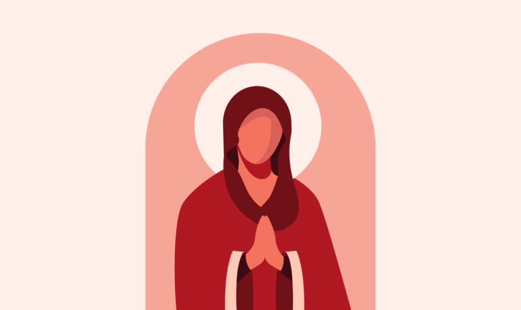 An Image of the Virgin Mary