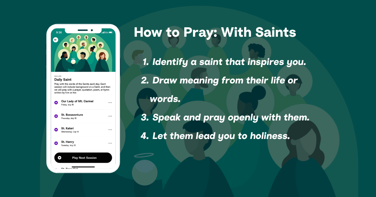 How to Pray With Saints Hallow Catholic Meditation App