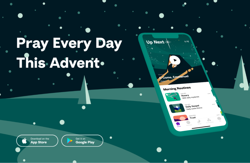 Advent Pray Every Day with Hallow