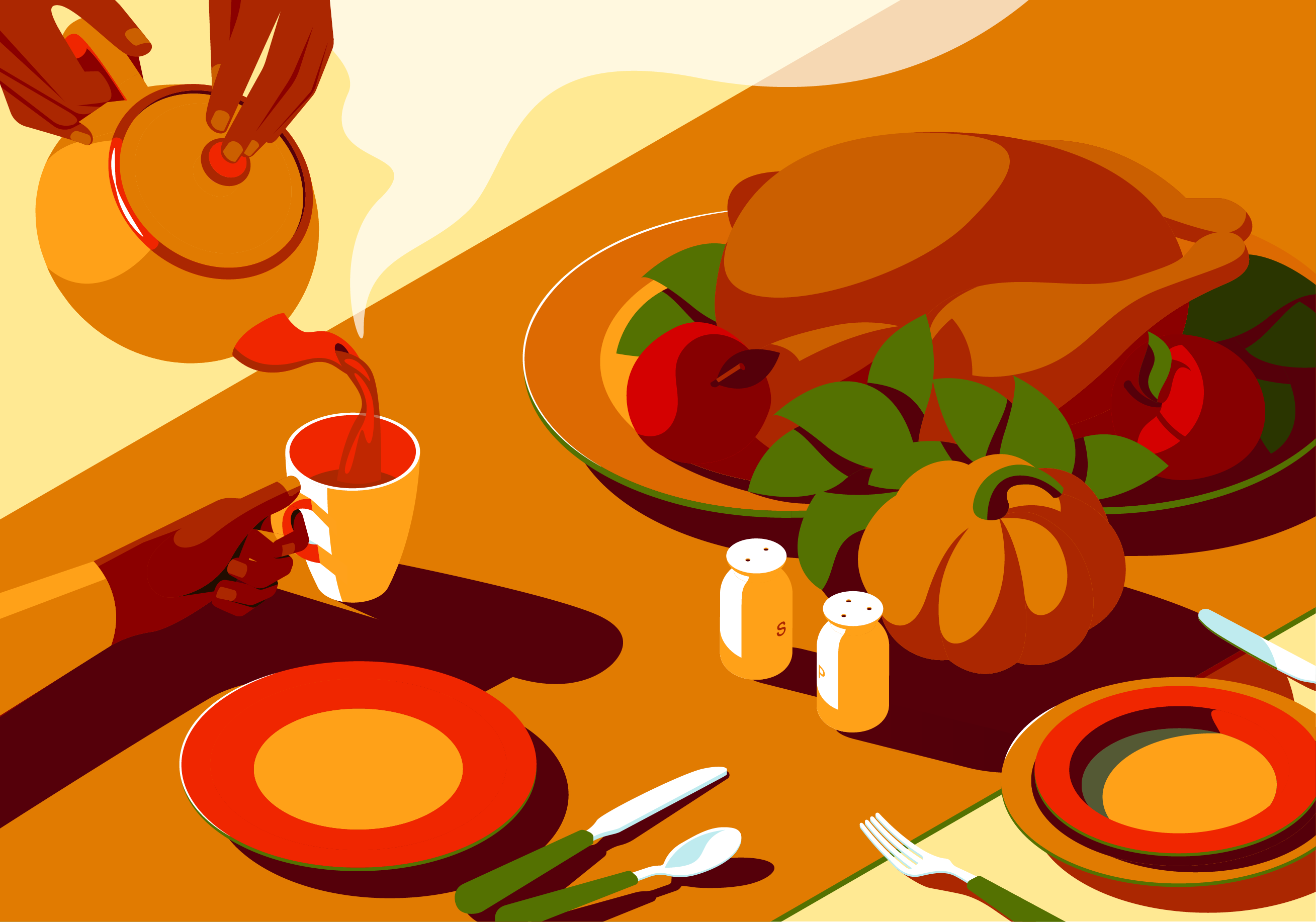 Free Thanksgiving Day 2023 Greeting - Download in PDF, Illustrator