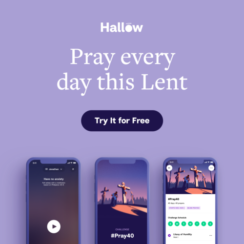 Pray every day this lent