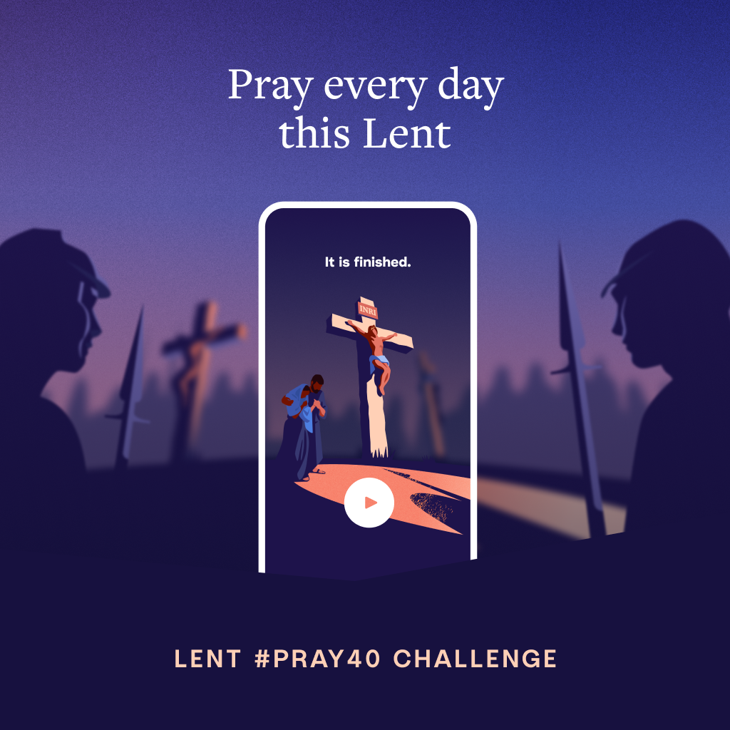 Pray Every Day this Lent Hallow App 