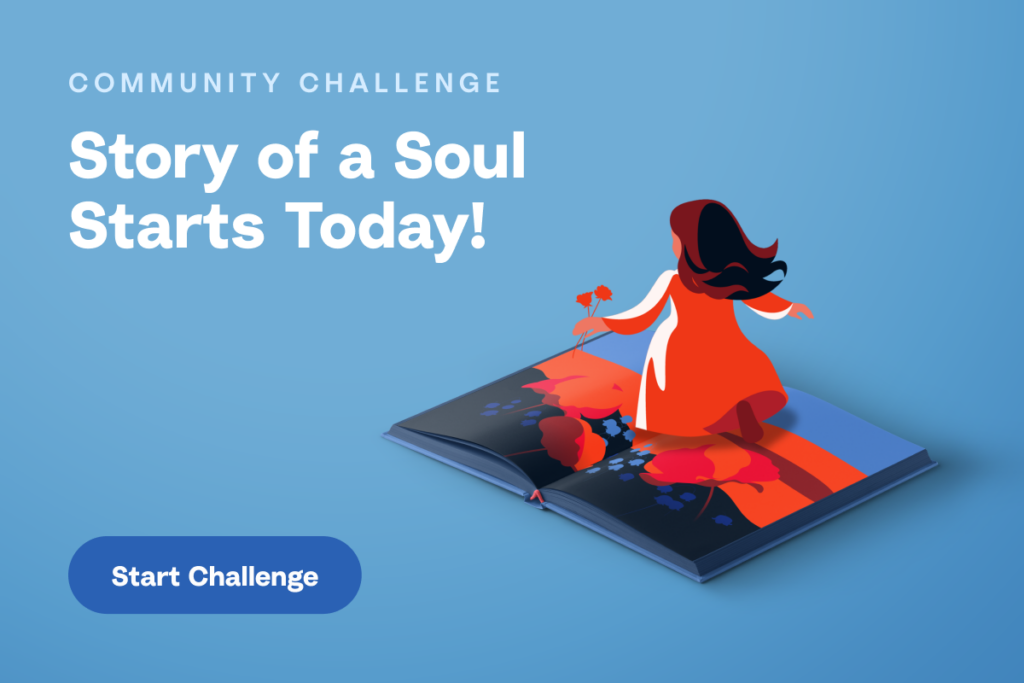 Story of a Soul Community Challenge on Hallow starts today.