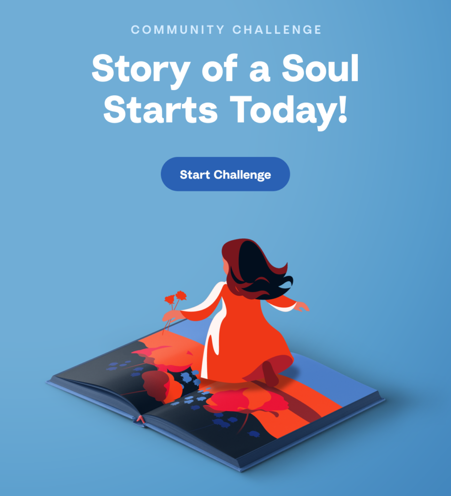 Story of a Soul Community Challenge on Hallow starts today