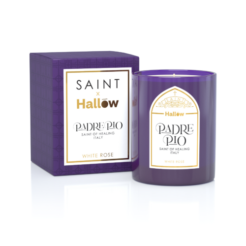 Hallow X Saint Candle Padre Pio Hallow