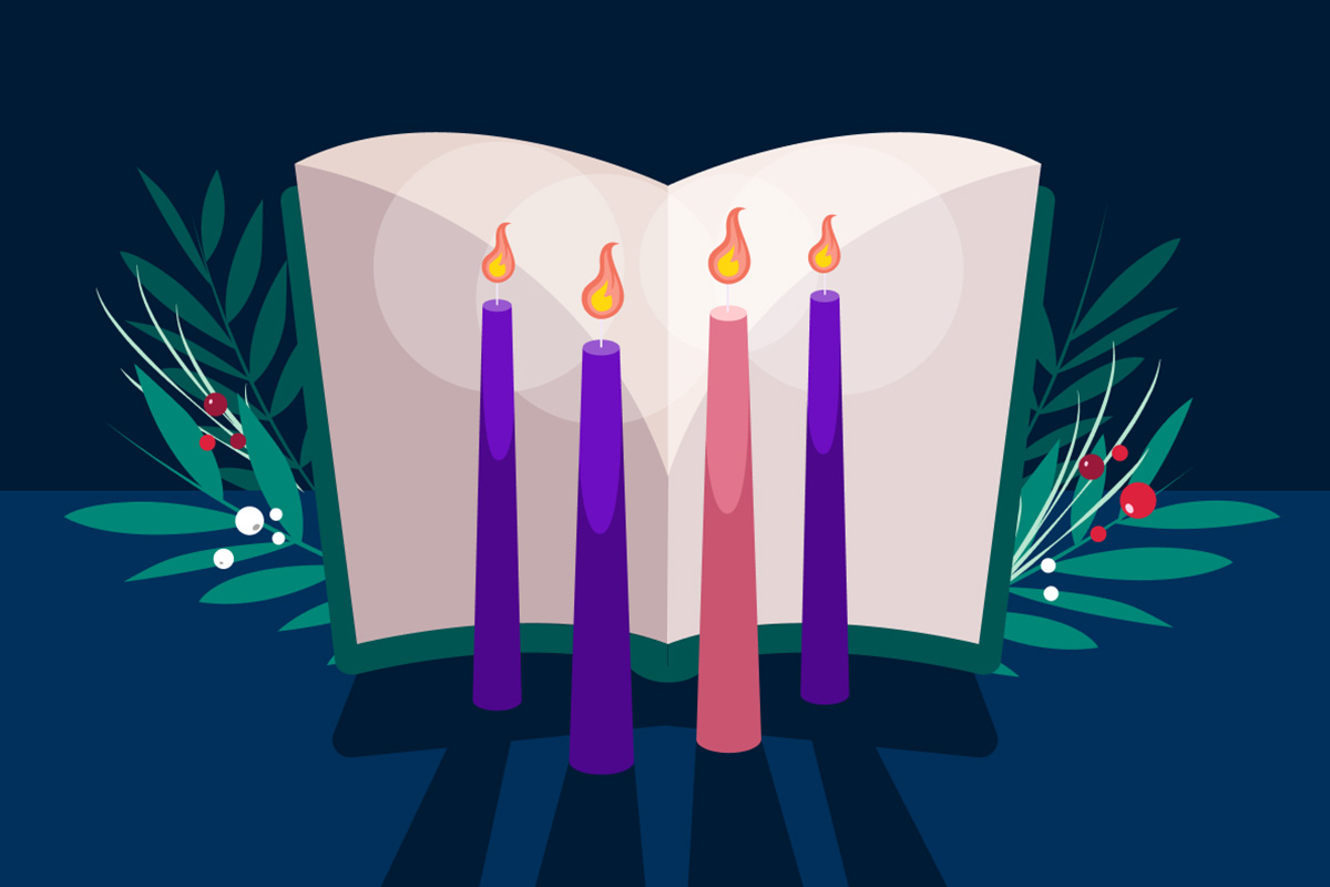 Advent Candles and Wreaths