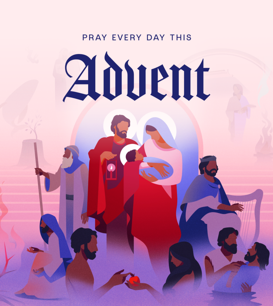 Pray every day this Advent on Hallow