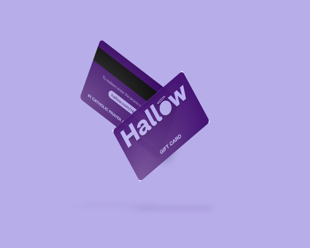 hallow app gift card