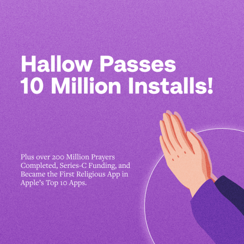 Hallow passes 10 million installs