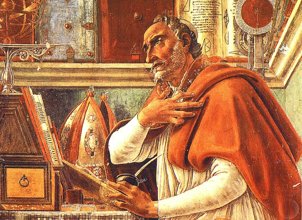 Portrait of St. Augustine