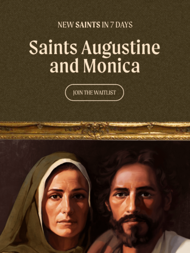 Saint Augustine and Monica