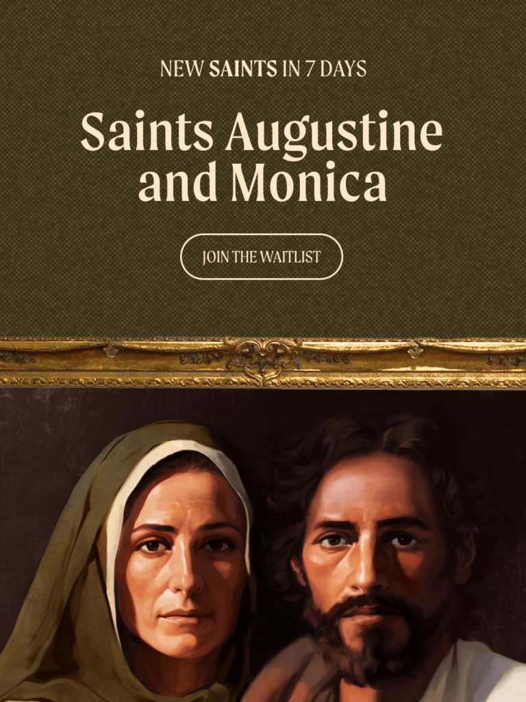 Saint Augustine and Monica